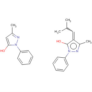 1H-Pyrazol-5-ol, 4,4'-(2-methylpropylidene)bis[3-methyl-1-phenyl-