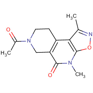 Isoxazolo[5,4-c][2,7]naphthyridin-5(4H)-one,7-acetyl-6,7,8,9-tetrahydro-1,4-dimethyl-