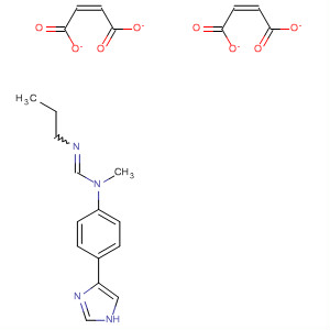 Methanimidamide, N-[4-(1H-imidazol-4-yl)phenyl]-N-methyl-N'-propyl-,(2Z)-2-butenedioate (1:2)