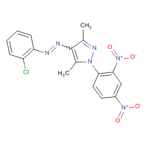 1H-Pyrazole, 4-[(2-chlorophenyl)azo]-1-(2,4-dinitrophenyl)-3,5-dimethyl-