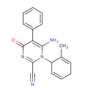 3-Pyridazinecarbonitrile,6-amino-1,4-dihydro-1-(2-methylphenyl)-4-oxo-5-phenyl-