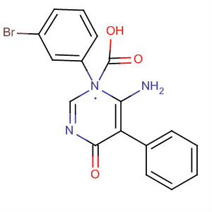 3-Pyridazinecarboxylic acid,6-amino-1-(3-bromophenyl)-1,4-dihydro-4-oxo-5-phenyl-