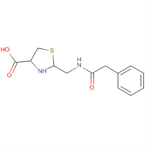 4-Thiazolidinecarboxylic acid, 2-[[(phenylacetyl)amino]methyl]-