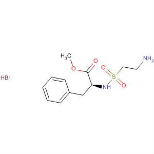 L-Phenylalanine, N-[(2-aminoethyl)sulfonyl]-, methyl ester,monohydrobromide