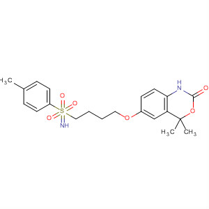 2H-3,1-Benzoxazin-2-one,1,4-dihydro-4,4-dimethyl-6-[4-[S-(4-methylphenyl)sulfonimidoyl]butoxy]-