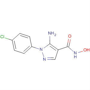 1H-Pyrazole-4-carboxamide, 5-amino-1-(4-chlorophenyl)-N-hydroxy-