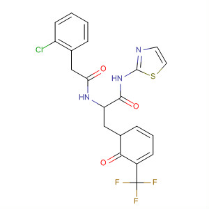 Benzenepropanamide,2-[(chlorophenylacetyl)amino]-b-oxo-N-2-thiazolyl-3-(trifluoromethyl)-