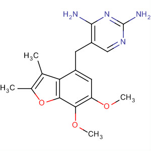 2,4-Pyrimidinediamine,5-[(6,7-dimethoxy-2,3-dimethyl-4-benzofuranyl)methyl]-