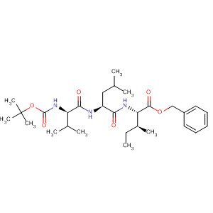 L-Isoleucine, N-[N-[N-[(1,1-dimethylethoxy)carbonyl]-D-valyl]-L-leucyl]-,phenylmethyl ester