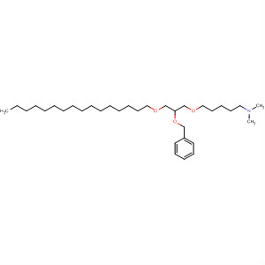 1-Pentanamine,5-[3-(hexadecyloxy)-2-(phenylmethoxy)propoxy]-N,N-dimethyl-