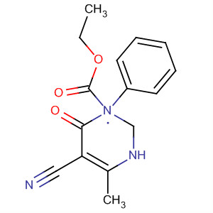 3-Pyridazinecarboxylic acid,5-cyano-1,2,3,6-tetrahydro-4-methyl-6-oxo-1-phenyl-, ethyl ester