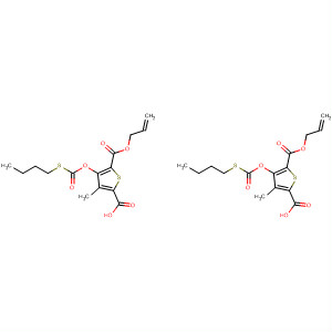 2,5-Thiophenedicarboxylic acid, 3-[[(butylthio)carbonyl]oxy]-4-methyl-,di-2-propenyl ester