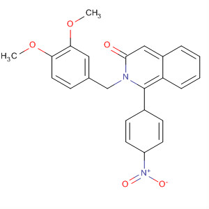 3(2H)-Isoquinolinone,2-[(3,4-dimethoxyphenyl)methyl]-1,4-dihydro-1-(4-nitrophenyl)-