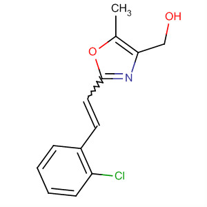 4-Oxazolemethanol, 2-[2-(2-chlorophenyl)ethenyl]-5-methyl-