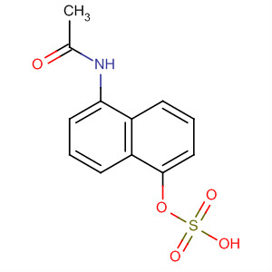 Acetamide, N-[5-(sulfooxy)-1-naphthalenyl]-