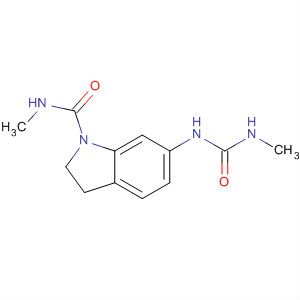 1H-Indole-1-carboxamide,2,3-dihydro-N-methyl-6-[[(methylamino)carbonyl]amino]-