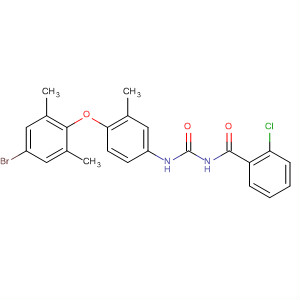 Benzamide,N-[[[4-(4-bromo-2,6-dimethylphenoxy)-3-methylphenyl]amino]carbonyl]-2-chloro-