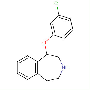 1H-3-Benzazepine, 1-(3-chlorophenoxy)-2,3,4,5-tetrahydro-