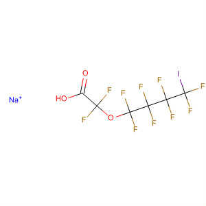 Acetic acid, difluoro(1,1,2,2,3,3,4,4-octafluoro-4-iodobutoxy)-, sodiumsalt