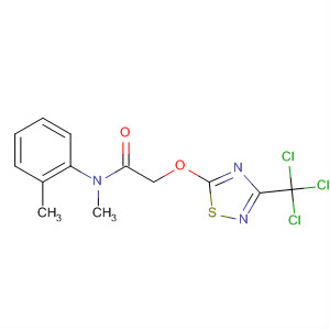 Acetamide,N-methyl-N-(2-methylphenyl)-2-[[3-(trichloromethyl)-1,2,4-thiadiazol-5-yl]oxy]-
