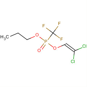 Phosphonic acid, (trifluoromethyl)-, 2,2-dichloroethenyl propyl ester