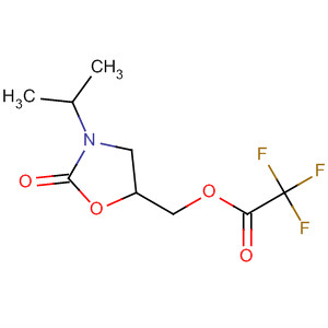 Acetic acid, trifluoro-, [3-(1-methylethyl)-2-oxo-5-oxazolidinyl]methylester, (S)-