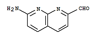 1,8-Naphthyridine-2-carboxaldehyde,  7-amino-
