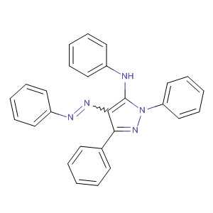 1H-Pyrazol-5-amine, N,1,3-triphenyl-4-(phenylazo)-
