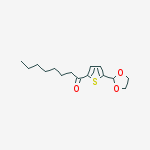5-(1,3-DIOXOLAN-2-YL)-2-THIENYL HEPTYL KETONE