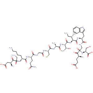 L-Serine,L-a-aspartylglycyl-L-lysyl-L-glutaminylglycyl-L-cysteinyl-L-alanyl-L-threonyl-L-isoleucyl-L-tryptophyl-L-a-glutamylglycyl-