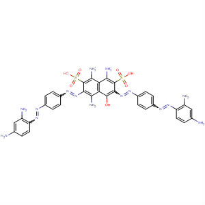 2,7-Naphthalenedisulfonic acid,4-amino-3,6-bis[[4-[(2,4-diaminophenyl)azo]phenyl]azo]-5-hydroxy-,diammonium salt