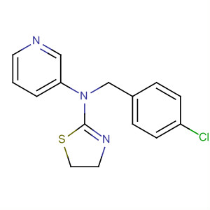 3-Pyridinamine, N-[(4-chlorophenyl)methyl]-N-(4,5-dihydro-2-thiazolyl)-