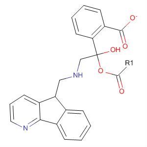 Ethanol, 2-(5H-indeno[1,2-b]pyridin-5-ylmethylamino)-, benzoate (ester)