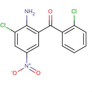 Methanone, (2-amino-3-chloro-5-nitrophenyl)(2-chlorophenyl)-