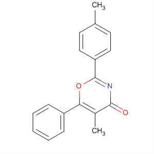 4H-1,3-Oxazin-4-one, 5-methyl-2-(4-methylphenyl)-6-phenyl-