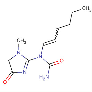 Urea,N-(4,5-dihydro-1-methyl-4-oxo-1H-imidazol-2-yl)-N'-1,3-hexadienyl-