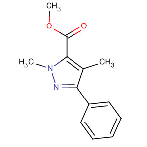 1H-Pyrazole-5-carboxylic acid, 1,4-dimethyl-3-phenyl-, methyl ester