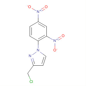 1H-Pyrazole, 3-(chloromethyl)-1-(2,4-dinitrophenyl)-