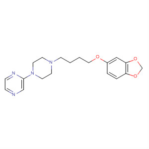 Pyrazine, [4-[4-(1,3-benzodioxol-5-yloxy)butyl]-1-piperazinyl]-