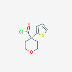 4-Thien-2-yltetrahydro-2H-pyran-4-carbonyl chloride 97%