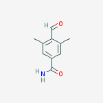 4-formyl-3,5-dimethylbenzamide