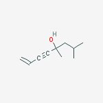2,4-dimethyloct-7-en-5-yn-4-ol