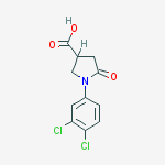 1-(3,4-Dichlorophenyl)-2-oxopyrrolidine-4-carboxylic acid