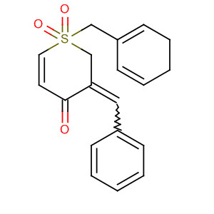 4H-1-Benzothiopyran-4-one, 2,3-dihydro-3-(phenylmethylene)-,1,1-dioxide
