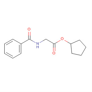Glycine, N-benzoyl-, 1,2-cyclopentanediyl ester, cis-