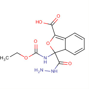 2-Benzofurancarboxylic acid, 3-[(ethoxycarbonyl)amino]-, hydrazide