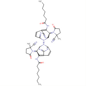 Heptanamide,N,N'-[1,2-diazenediylbis[(4-cyano-4-methyl-1-oxo-4,1-butanediyl)imino-1,8-naphthyridine-7,2-diyl]]bis-