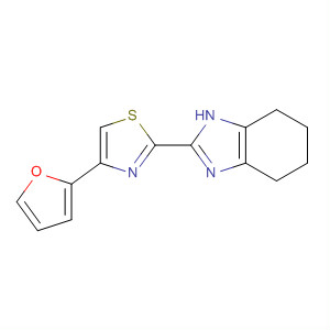 1H-Benzimidazole, 2-[4-(2-furanyl)-2-thiazolyl]-4,5,6,7-tetrahydro-