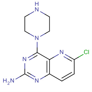 Pyrido[3,2-d]pyrimidin-2-amine, 6-chloro-4-(1-piperazinyl)-