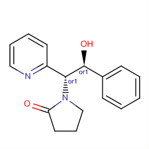 2-Pyrrolidinone, 1-[(1R,2S)-2-hydroxy-2-phenyl-1-(2-pyridinyl)ethyl]-, rel-